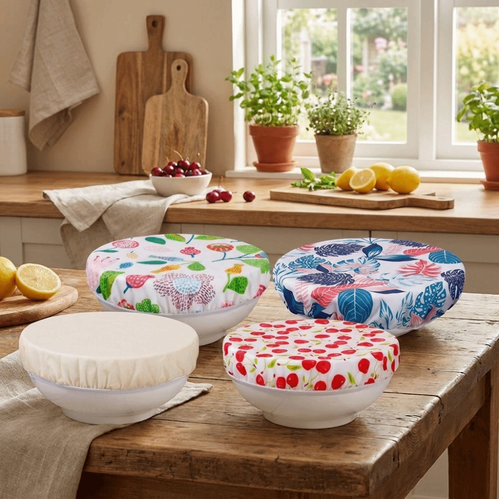 Anti Dust Beeswax Cloth Bowl C - Beeswax Food Cover recension och pris