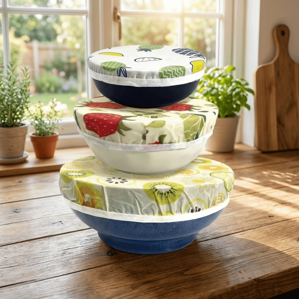 Anti Dust Beeswax Cloth Bowl C - Beeswax Food Cover recension och pris