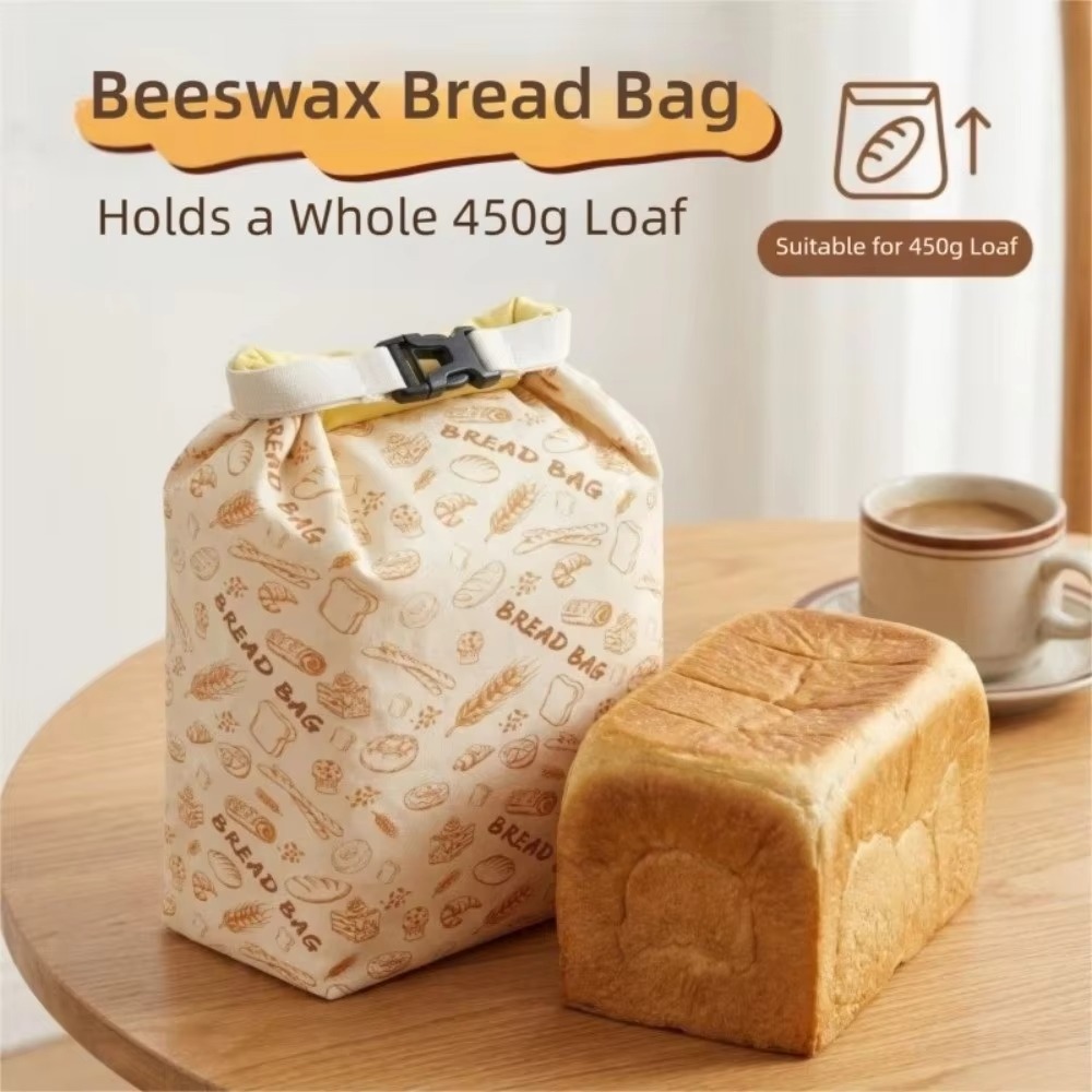 Reusable Beeswax Bread Bags Co - Beeswax Food Cover recension och pris