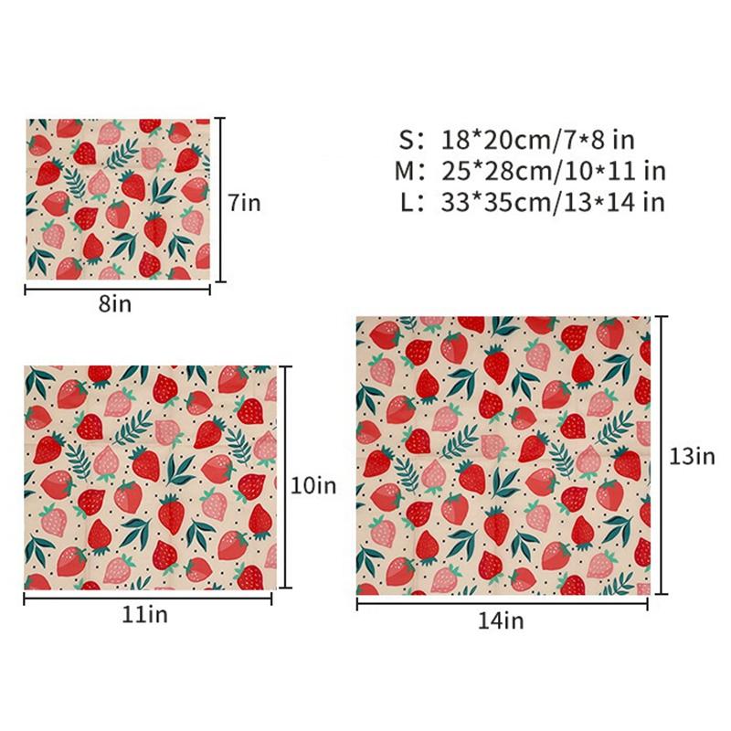 Beeswax Food Wrap Eco Friendly - Beeswax Food Cover recension och pris