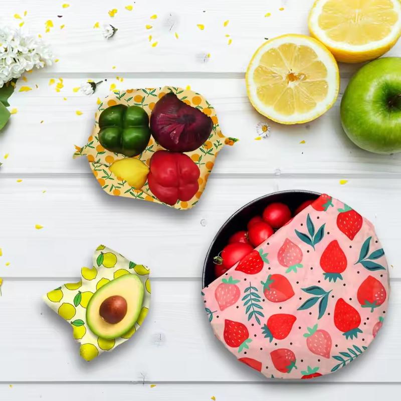 Beeswax Food Wrap Eco Friendly - Beeswax Food Cover recension och pris