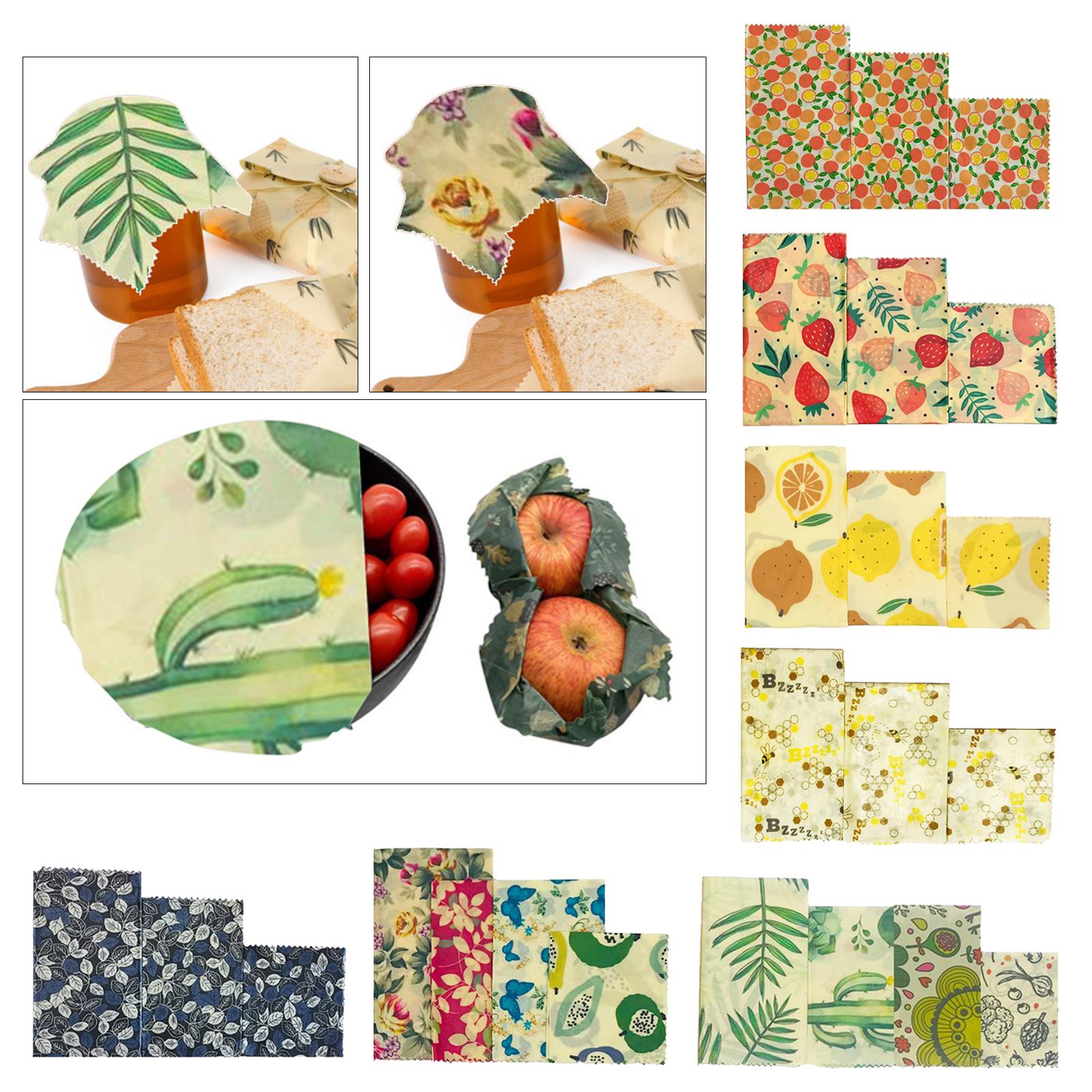 4x Beeswax Food Wraps for Wrap - Beeswax Food Cover recension och pris