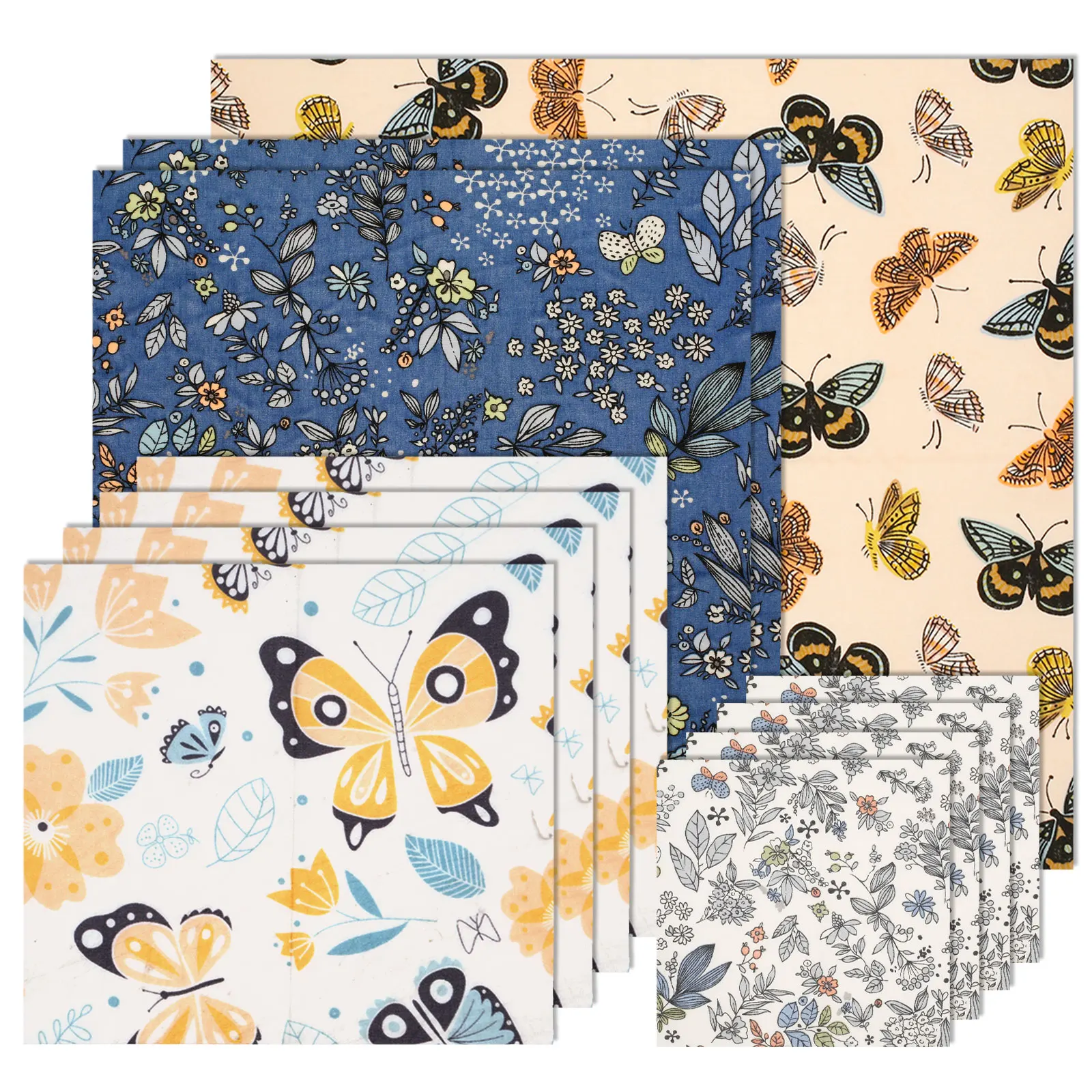 11 Pcs Beeswax Food Wrap Set R - Beeswax Food Cover recension och pris