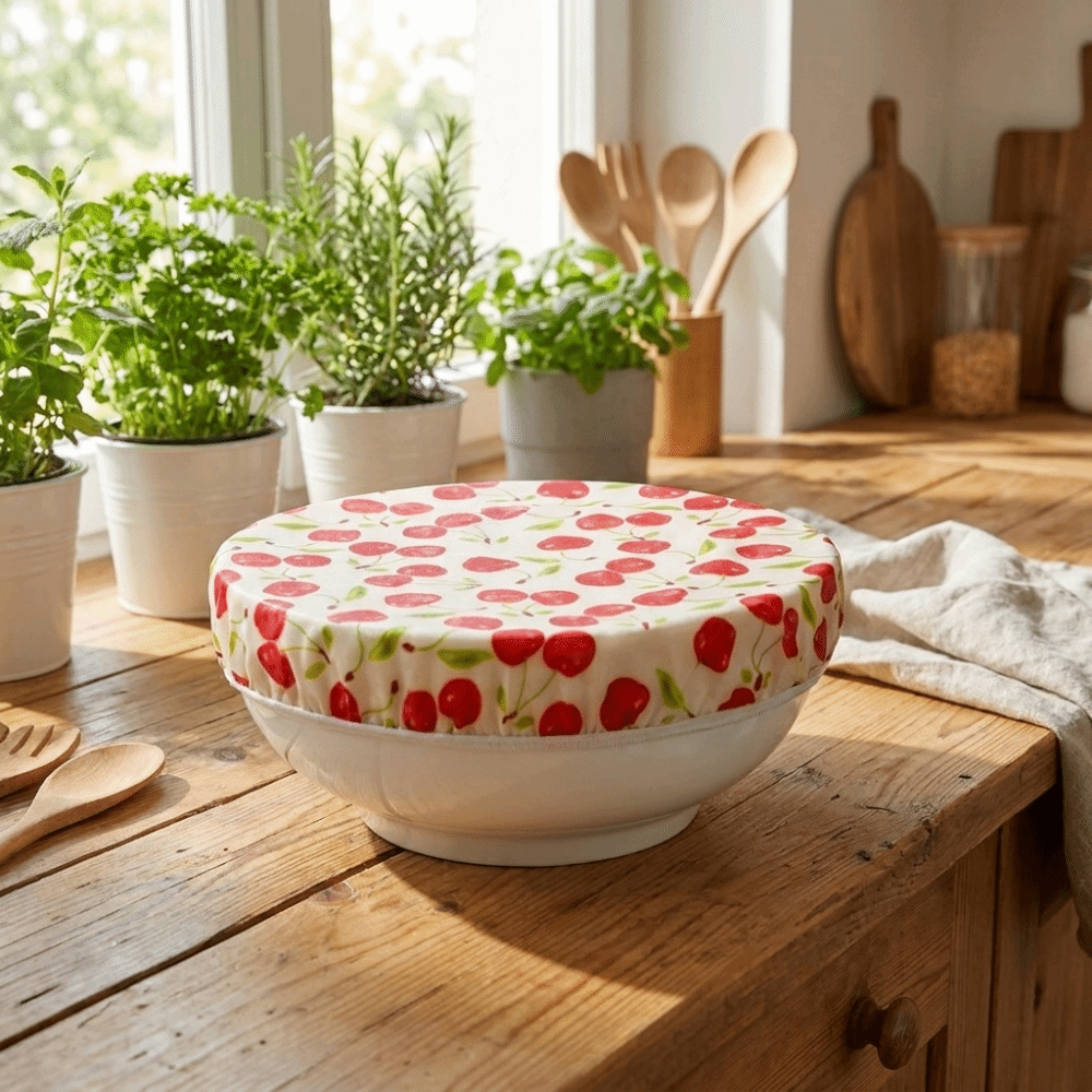 Anti Dust Beeswax Cloth Bowl C - Beeswax Food Cover recension och pris