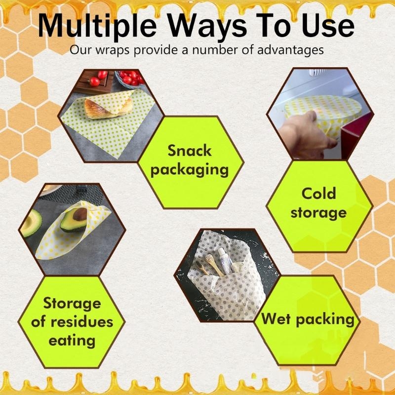 Multipurpose Beeswaxs Food Sto - Beeswax Food Cover recension och pris